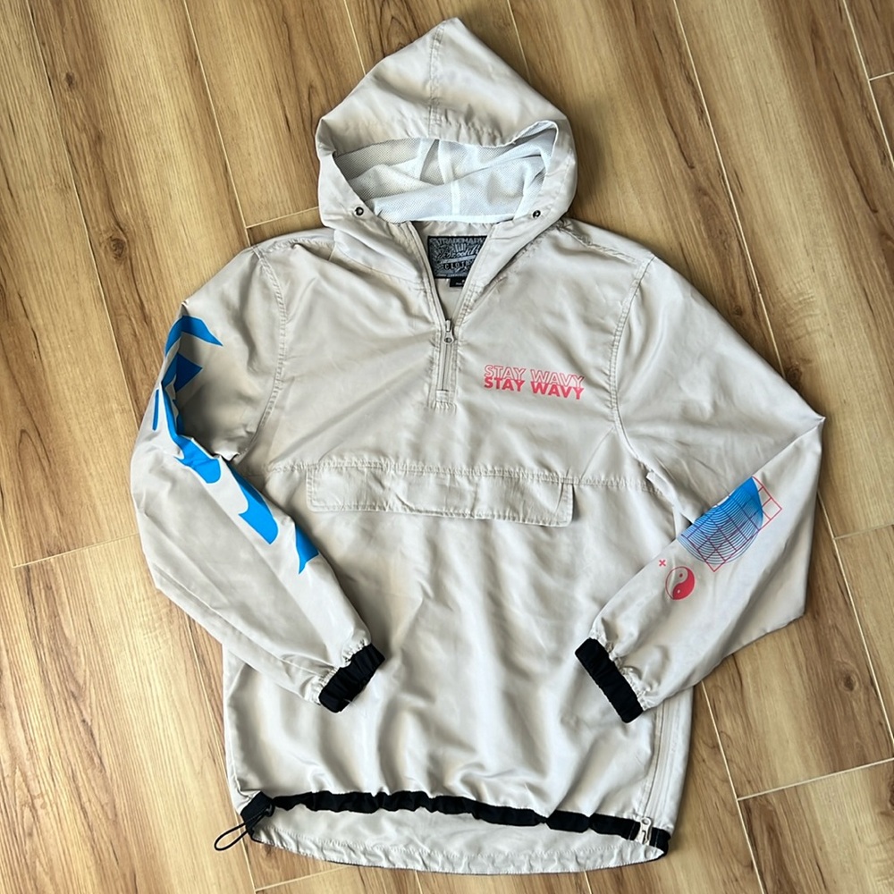 Mens Pullover windbreaker